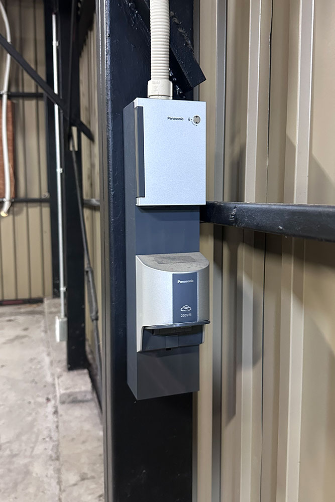 EV充電用200V電源
