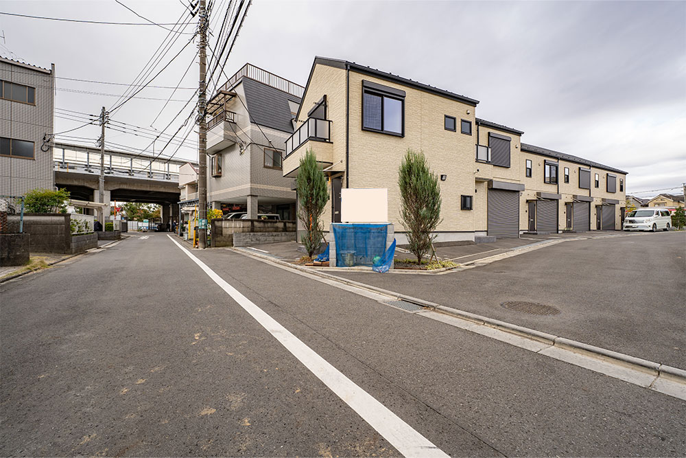 前面道路の様子