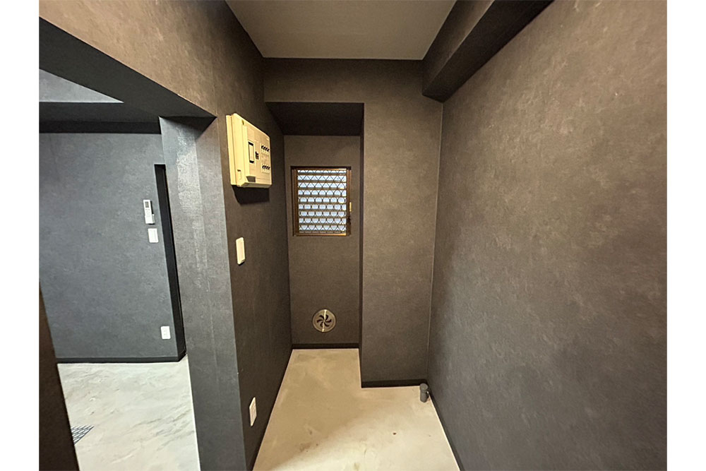 B区画のガレージ