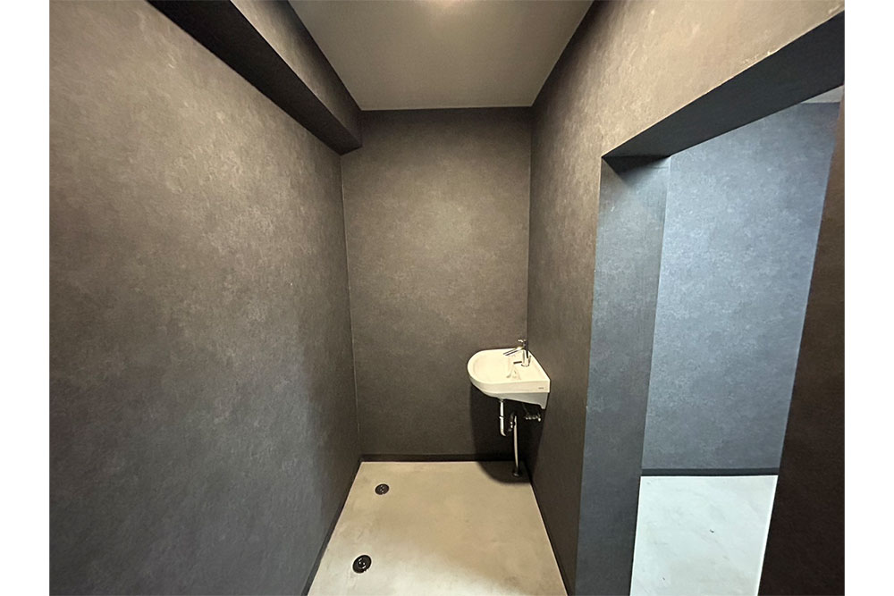 B区画のガレージ