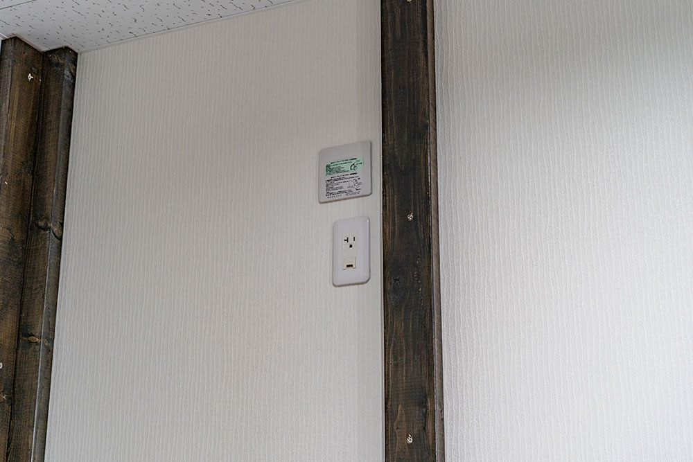 エアコン設置用の100V電源