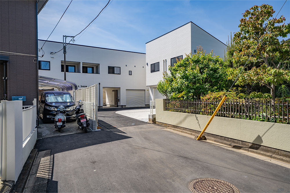 前面道路の様子