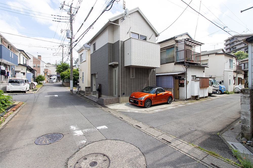 前面道路の様子