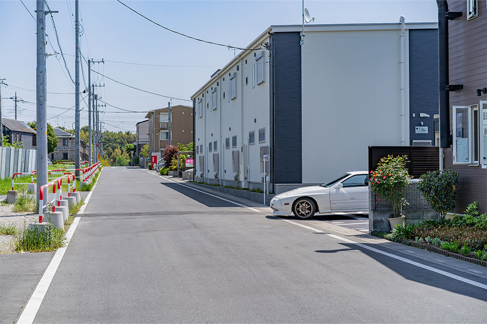 前面道路の様子