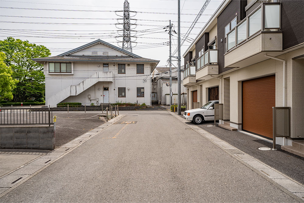 前面道路の様子