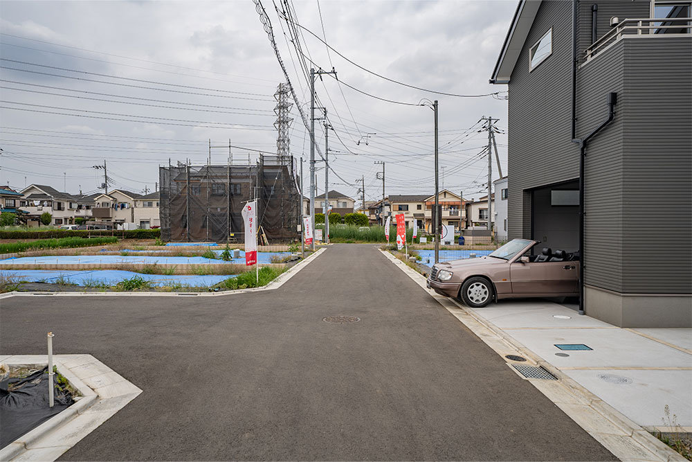 前面道路の様子