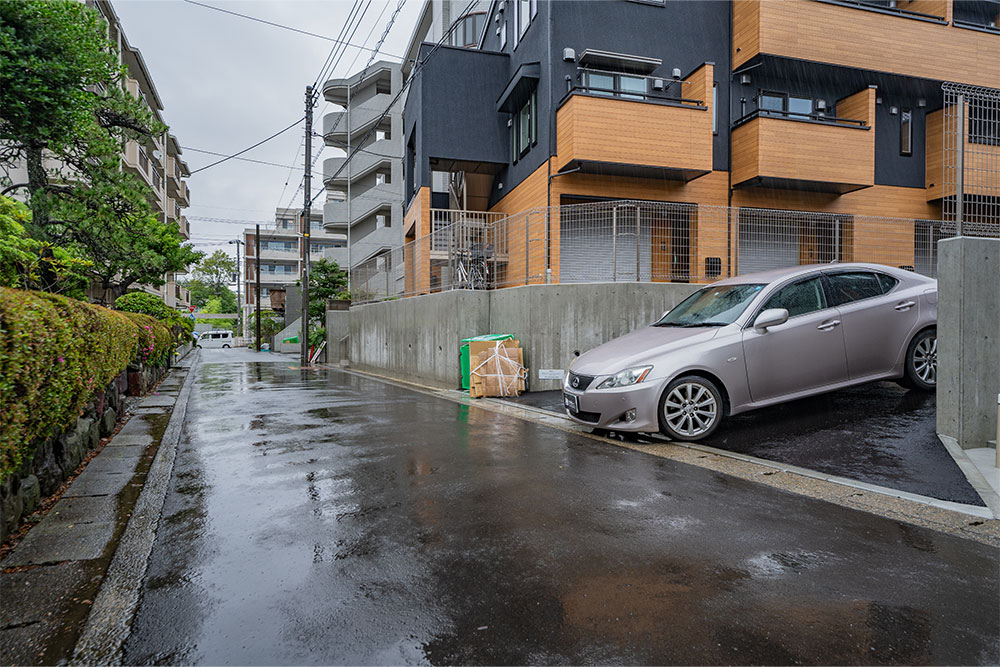 前面道路の様子