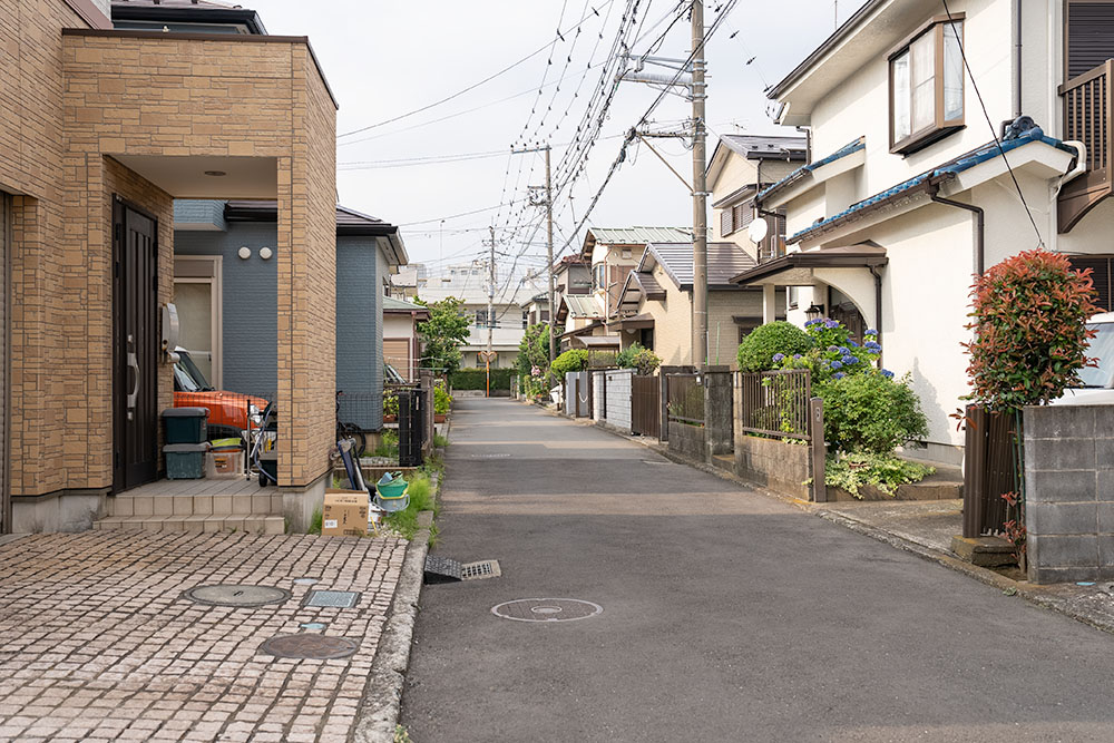 前面道路の様子