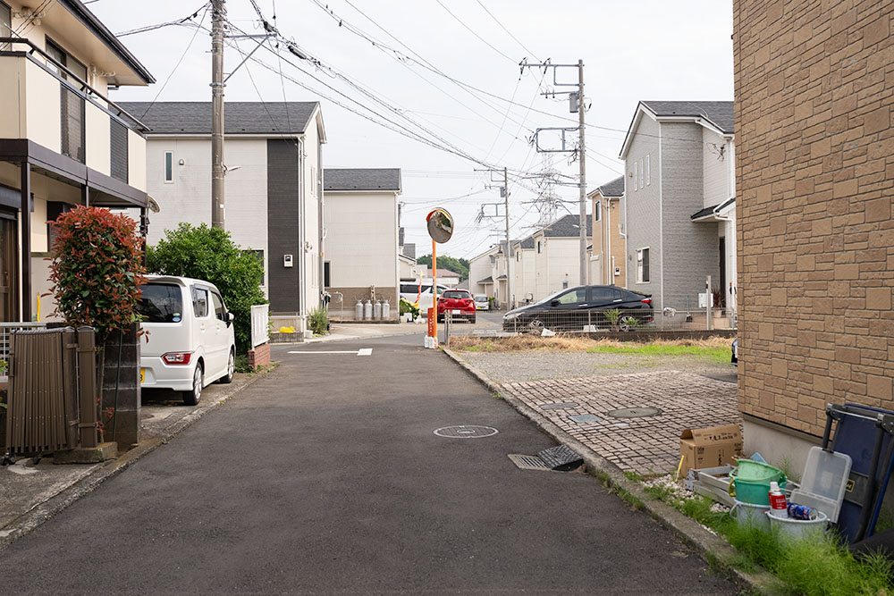 前面道路の様子