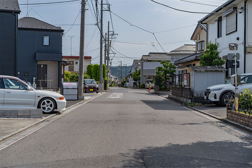 前面道路の様子