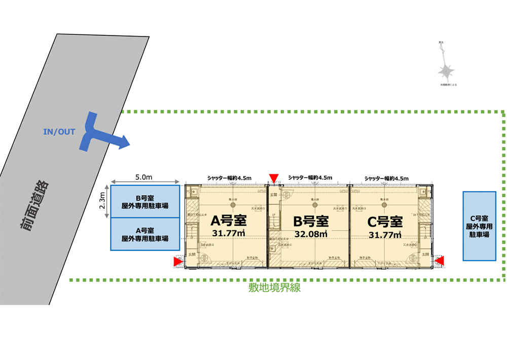 1F間取図