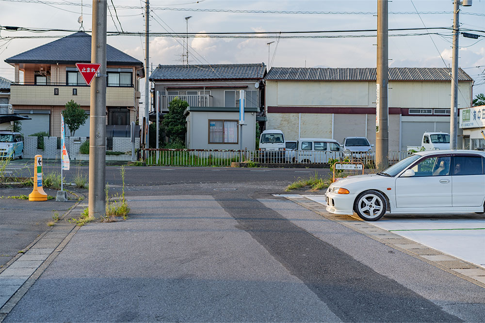 前面道路の様子