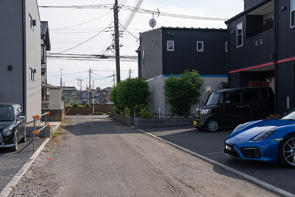 前面道路の様子