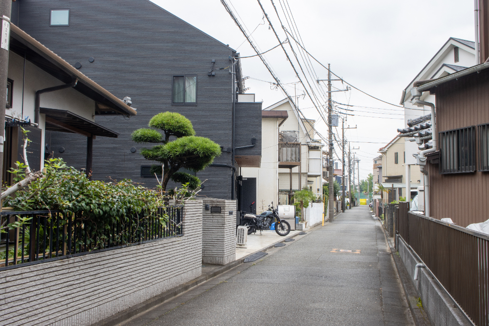 前面道路の様子