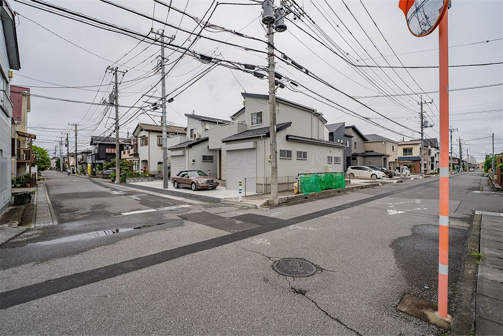 前面道路の様子