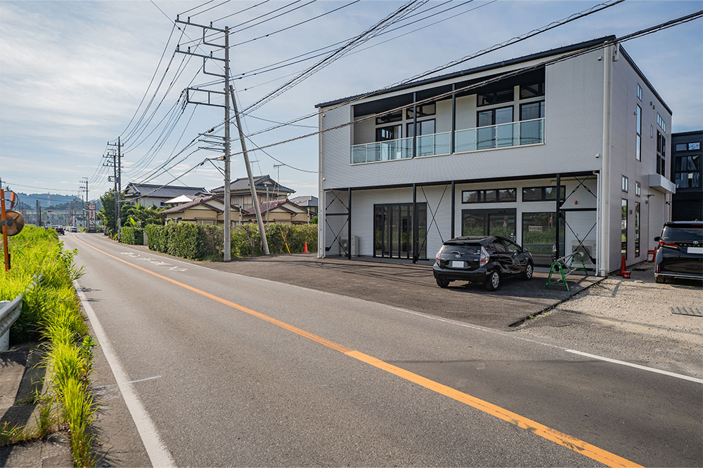 前面道路の様子