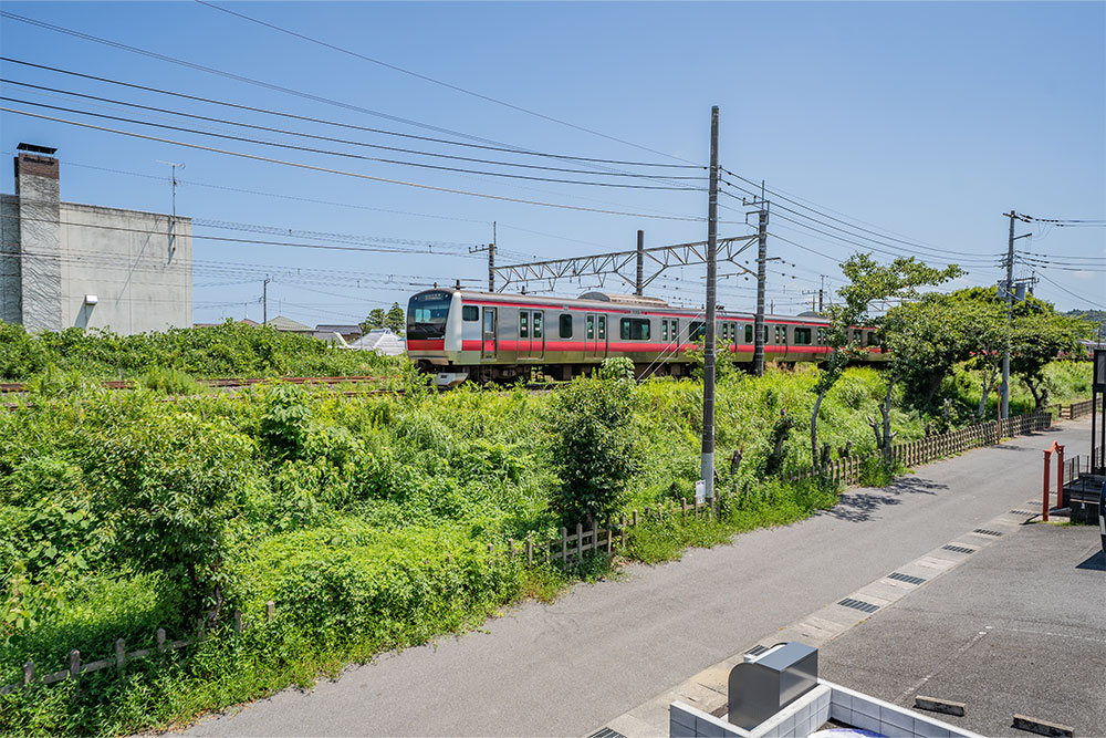 前面道路の様子