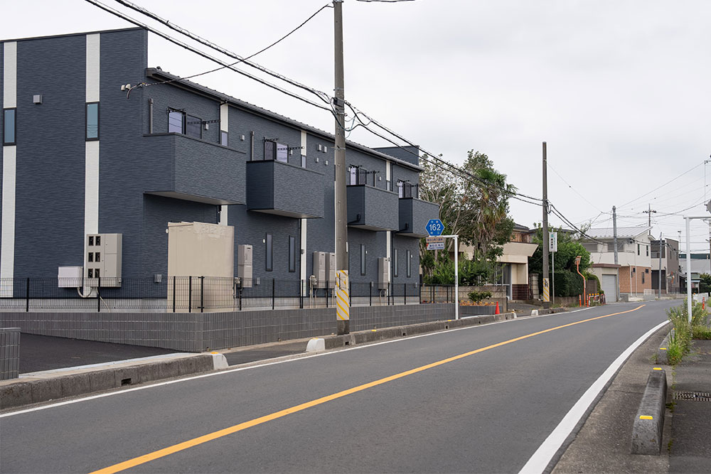 前面道路