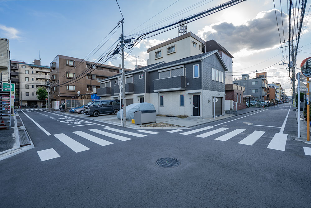 前面道路の様子