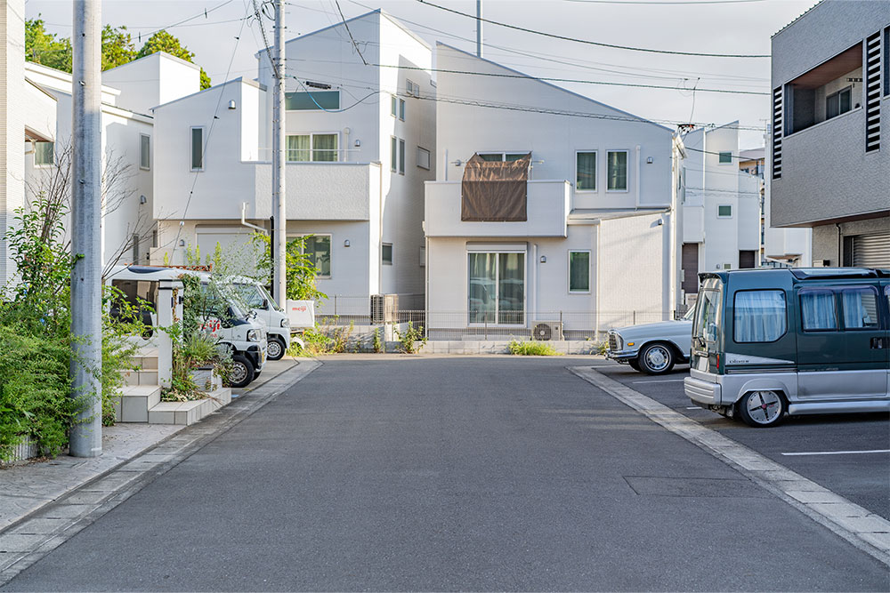 前面道路の様子