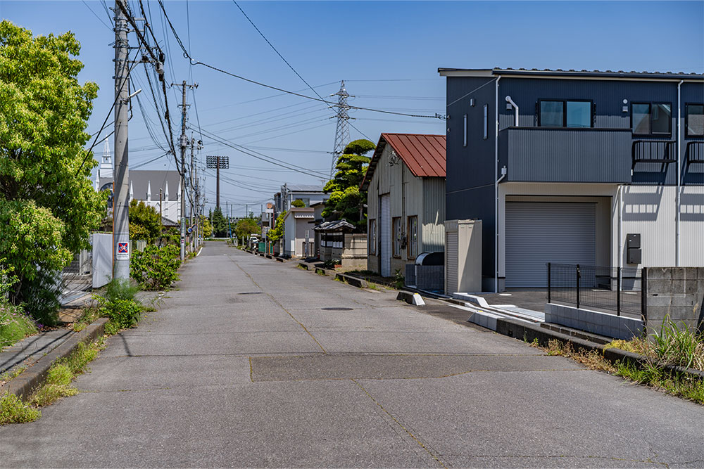 前面道路の様子