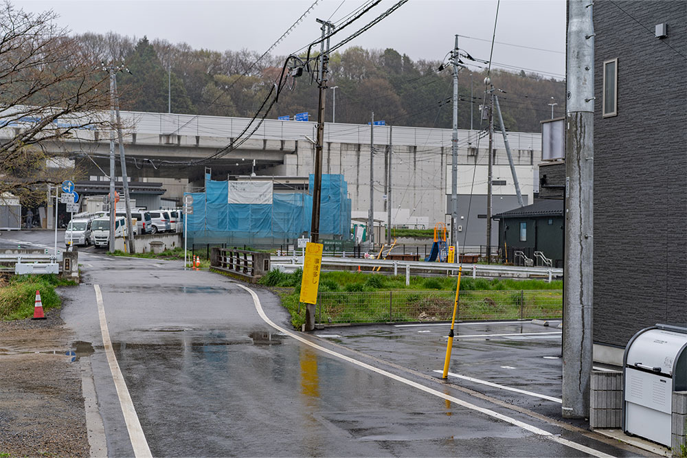 前面道路の様子