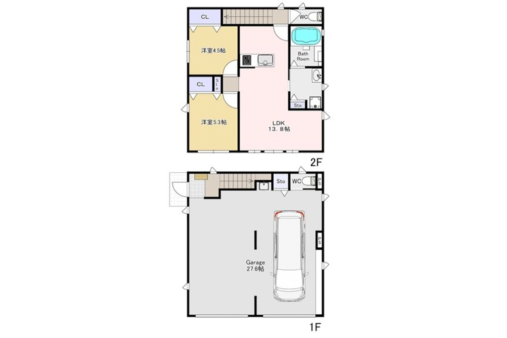 A/B/C棟の間取図