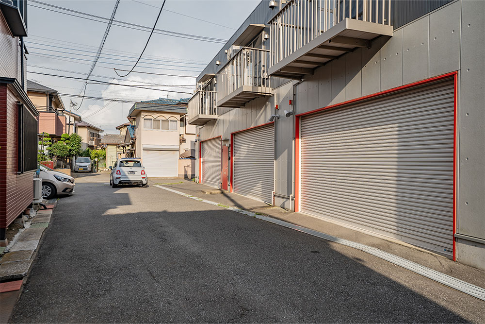 前面道路の様子