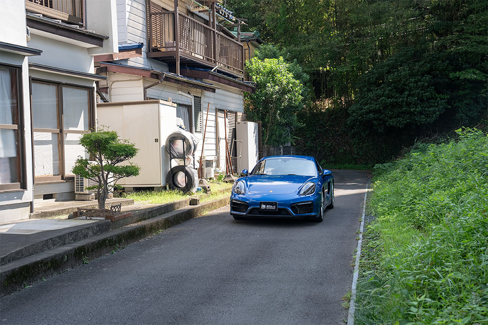 物件への進入路