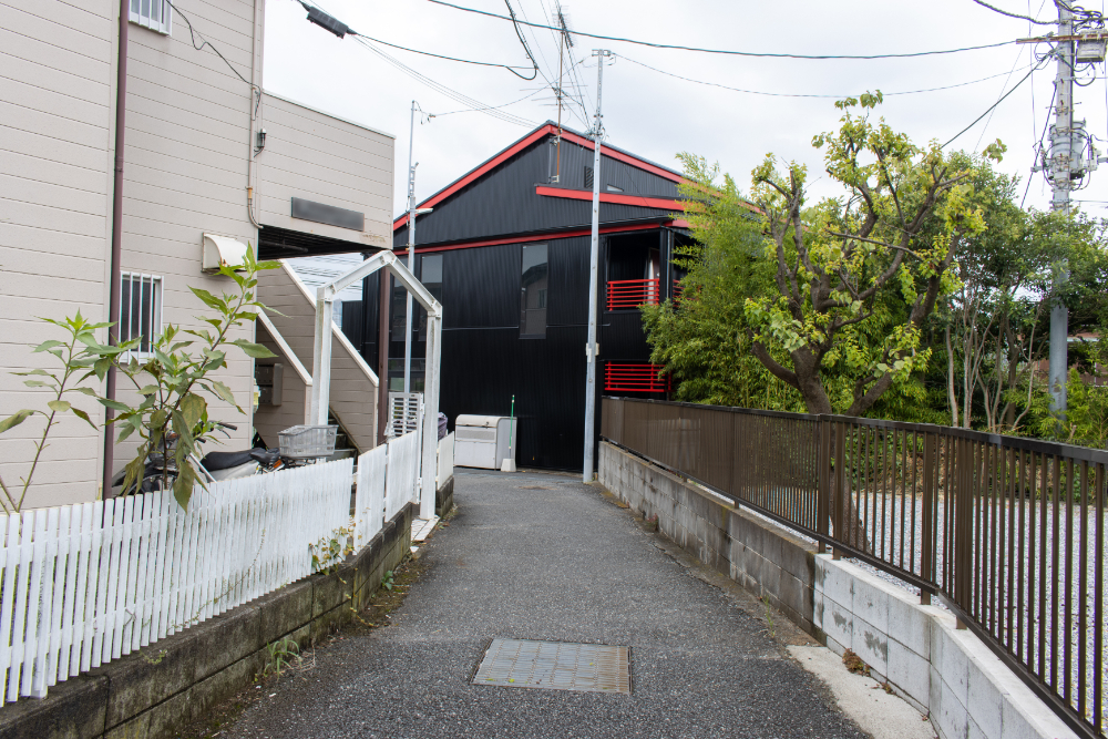 前面道路の様子