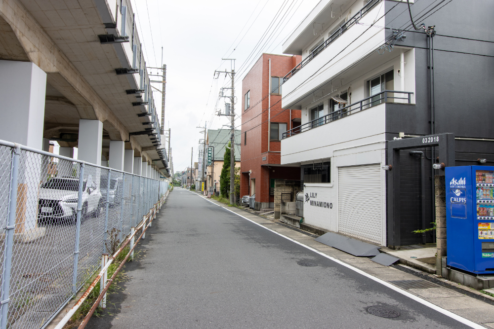 前面道路の様子