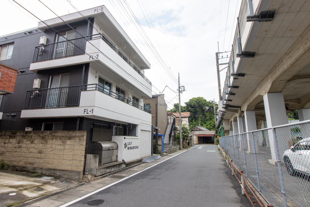 前面道路の様子