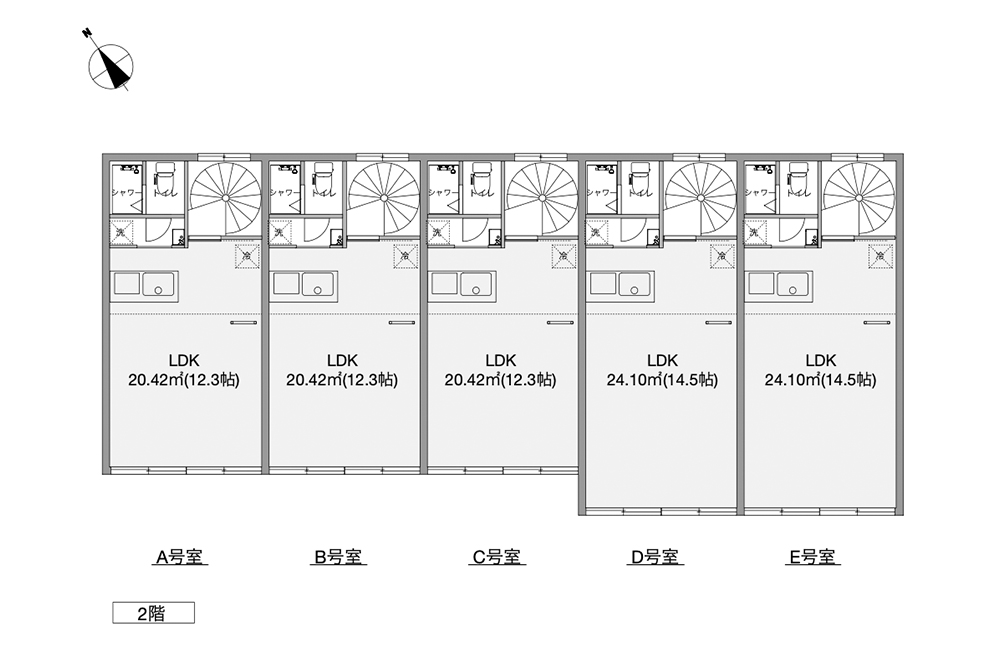 2F 間取図