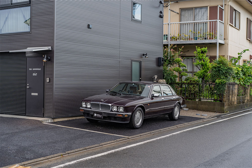 2号室の屋外駐車場