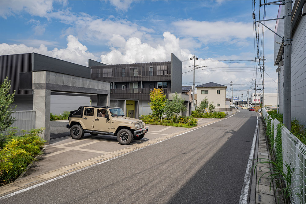 前面道路の様子