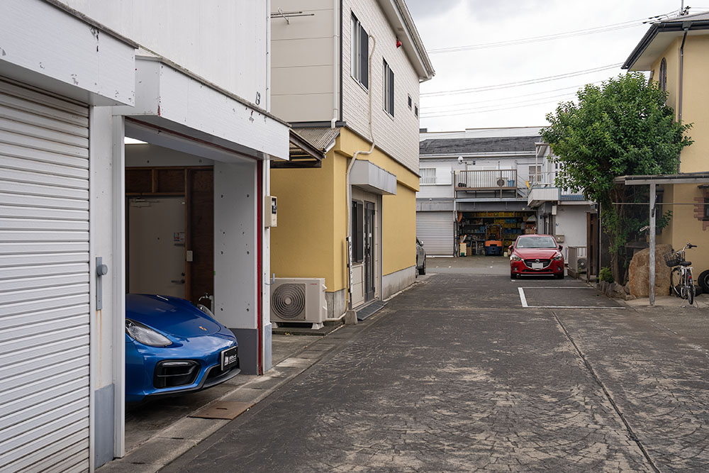 前面道路の様子