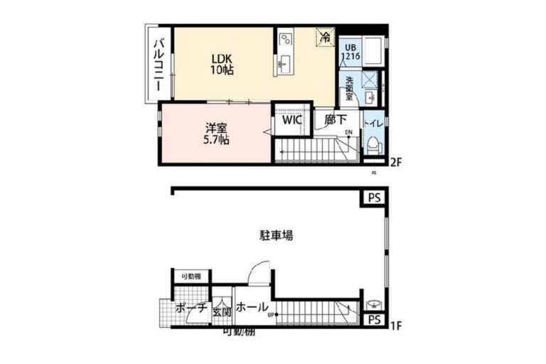 ＜1LDK+ガレージ（77.26㎡）/ペット相談可＞淵野辺駅 徒歩15分の賃貸ガレージハウス