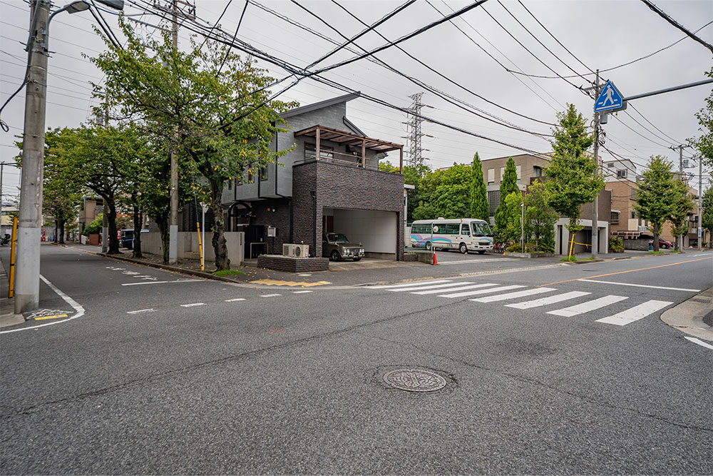 前面道路の様子