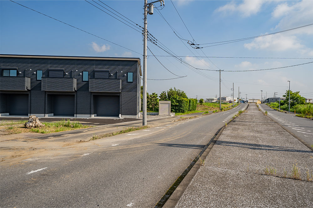 前面道路の様子