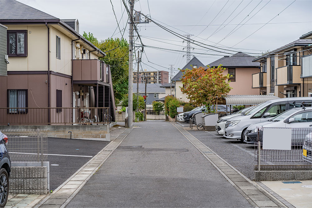 前面道路の様子