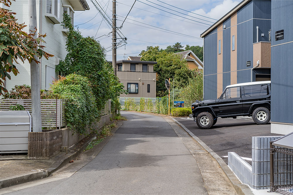 前面道路の様子