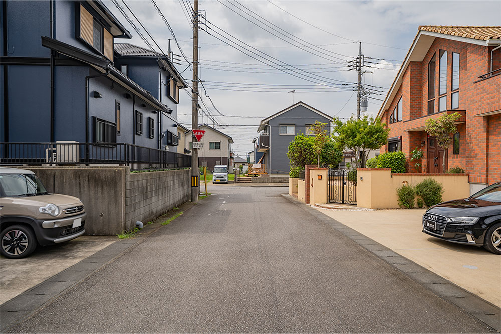 前面道路の様子