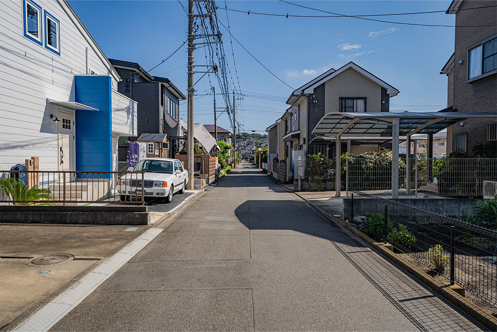 前面道路の様子