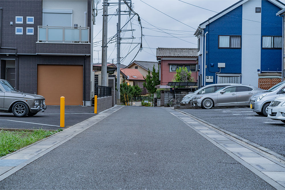 前面道路の様子