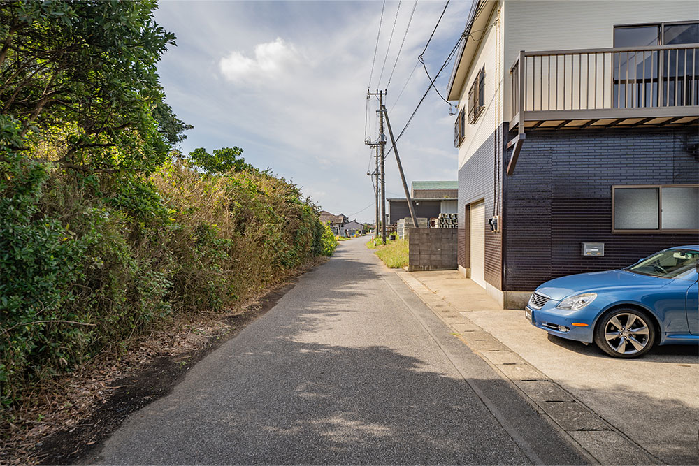 前面道路の様子