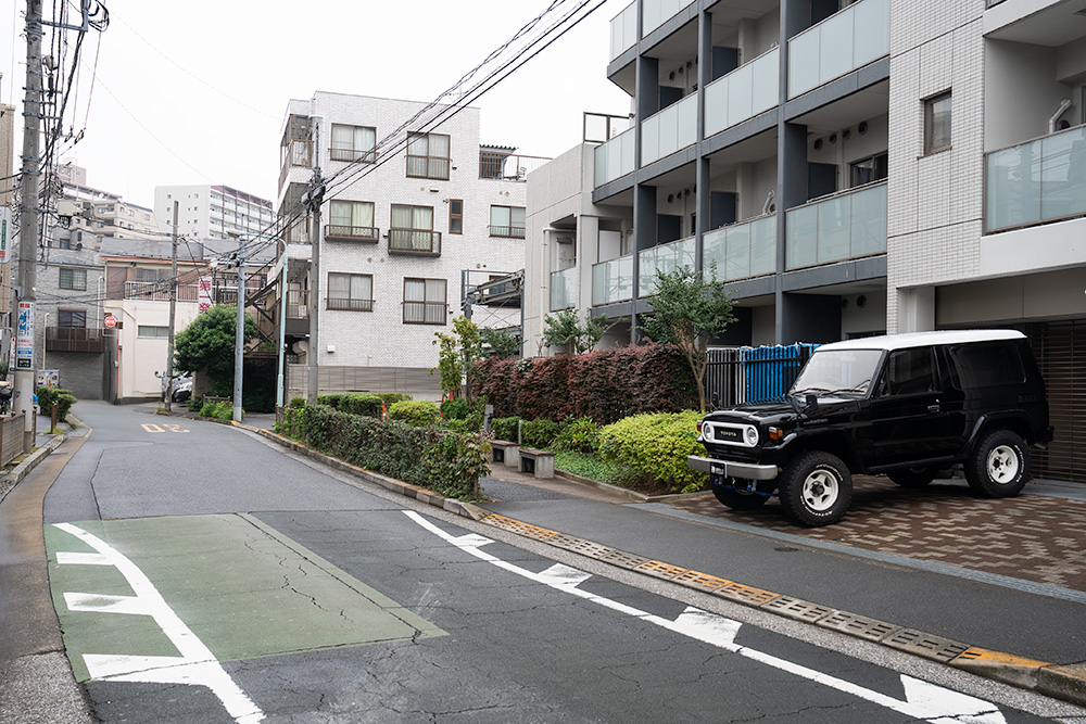 前面道路