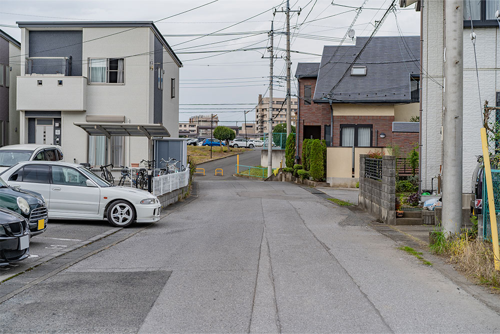 前面道路の様子