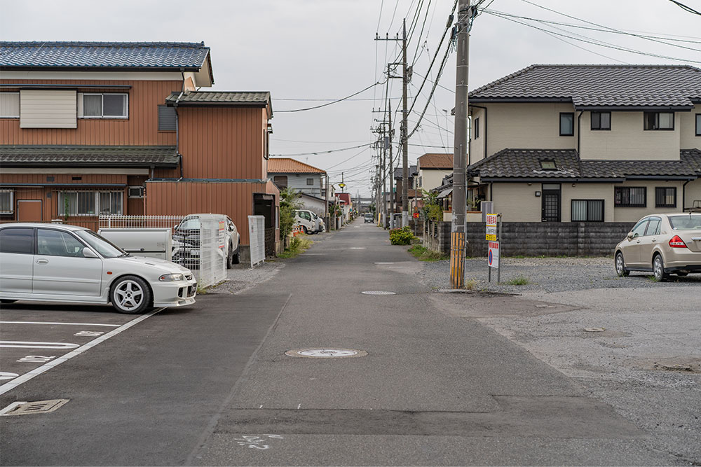 前面道路の様子