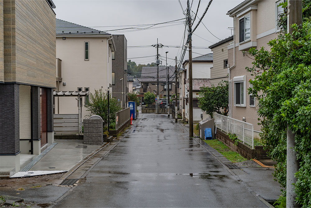 前面道路の様子