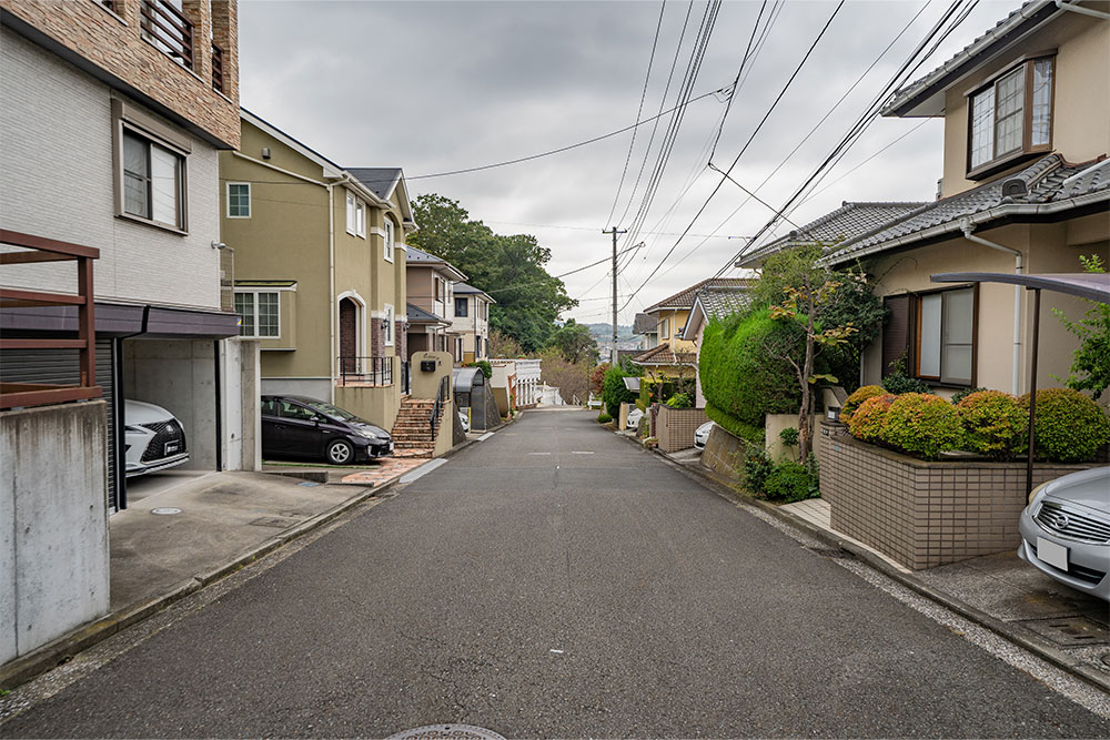 前面道路の様子